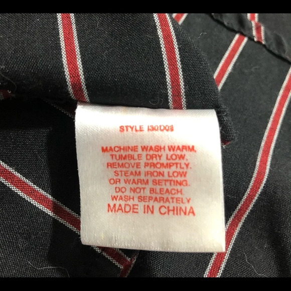 MWG western craft dress shirt LT/2TG red/black - Picture 7 of 9